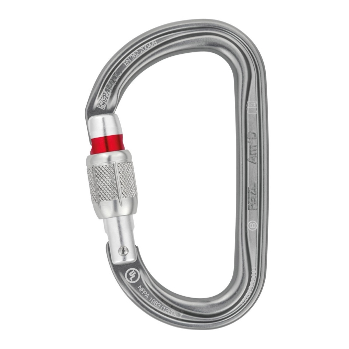 Karabinek Petzl Am'D SCREW-LOCK